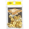 Kraft Spring Hook Gold 0.4 inch (10 mm), Pack of