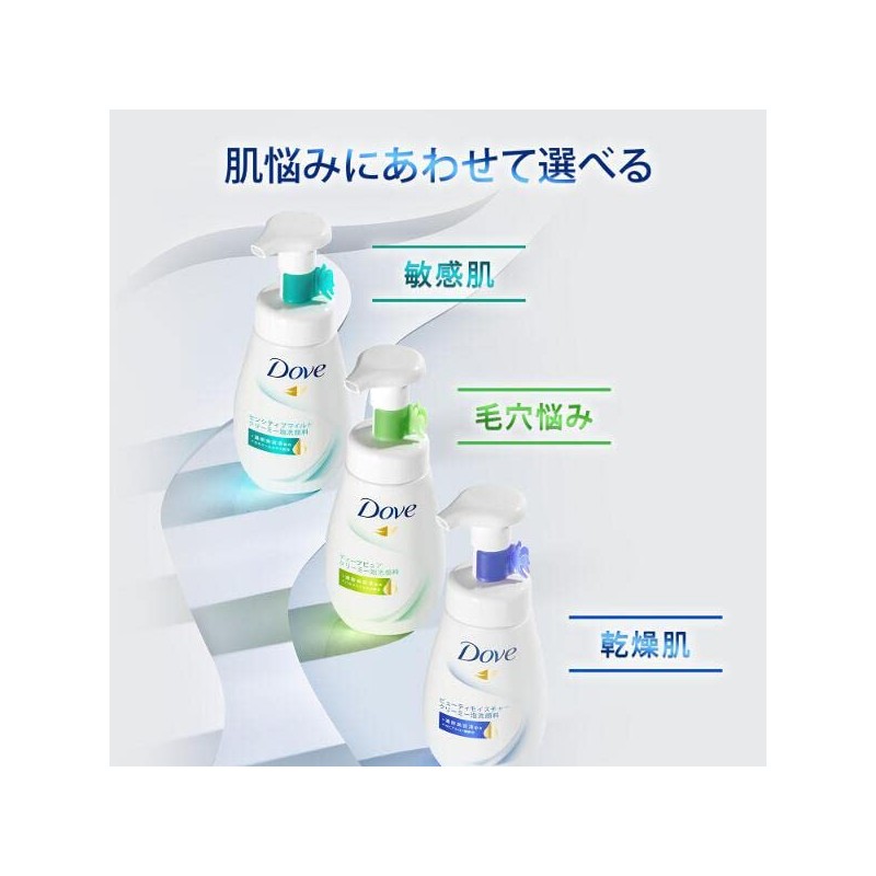 Dove Beauty Moisture Creamy Dry Moisturizing Foaming Facial Cleanser Refill