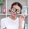 Healeved Funny blindfolds Funny Eyeshade Sleeping Helper Sleeping Eye Shade