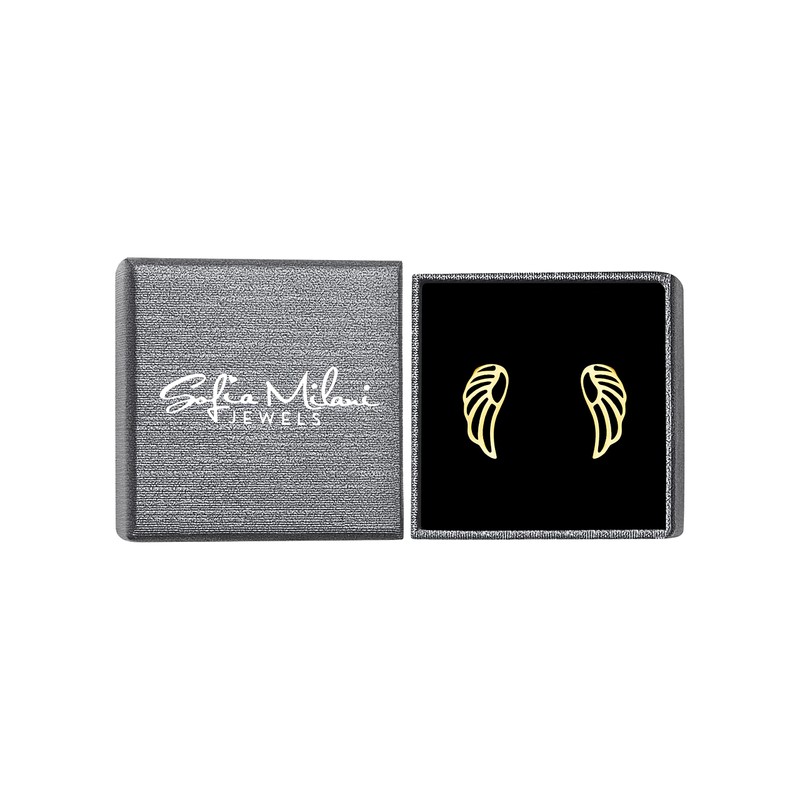 SOFIA MILANI - Women's Earrings 925 Silver Wing Angel Stud