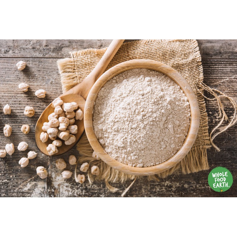 Wholefood Earth Chick Pea Flour 500 g | GMO Free