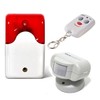 Security Package 4: Wireless Sensor Strobe Alarm Security Alarm / Burglar Alarm / Unmanned Security System / Alarm Device