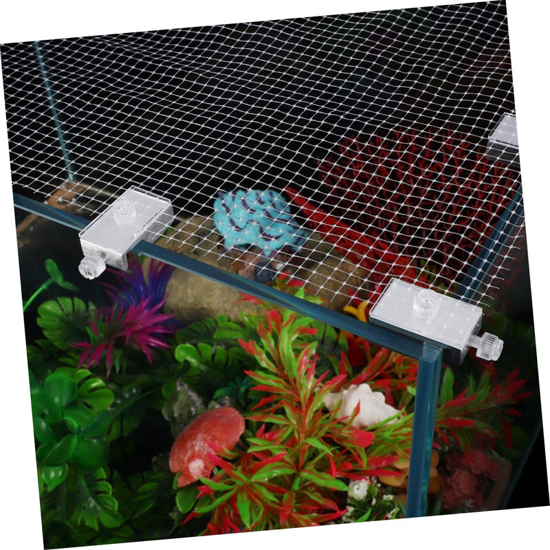 Totority 1 Set Fish Tank Escaping Net Mesh Cover for