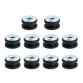 Motorcycle Windshield Attachment, Windscreen Mounting Nuts Rubber Grommets Kit for Fairing