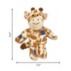KONG Wild Knots Giraffe Dog Toy (Small/Medium)