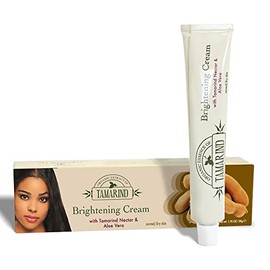 Extracto orgánico de tamarindo, crema iluminadora de la piel - 1.7 fl oz / 50 ml - Crema para manchas oscuras en las manos,