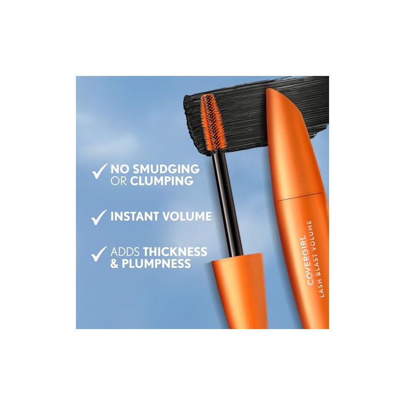 CoverGirl Mascara Lash Blast, Black, 13.1 ml
