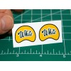 Ed White Commanders Football Gumball Helmets *DIECUT DECALS ONLY* High
