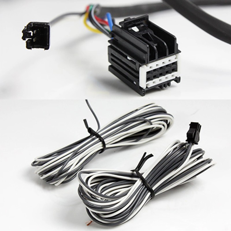 Ada For 07-13 Silverado Power+Heated Sequential Signal Trailer Towing Mirrors