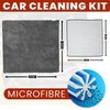 Towelogy® G54 Deluxe Car Interior Cleaning Cloths Microfibre Window &