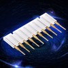 10 Pieces 1.5 mm Titanium Coated Cutting End Mill Carbide