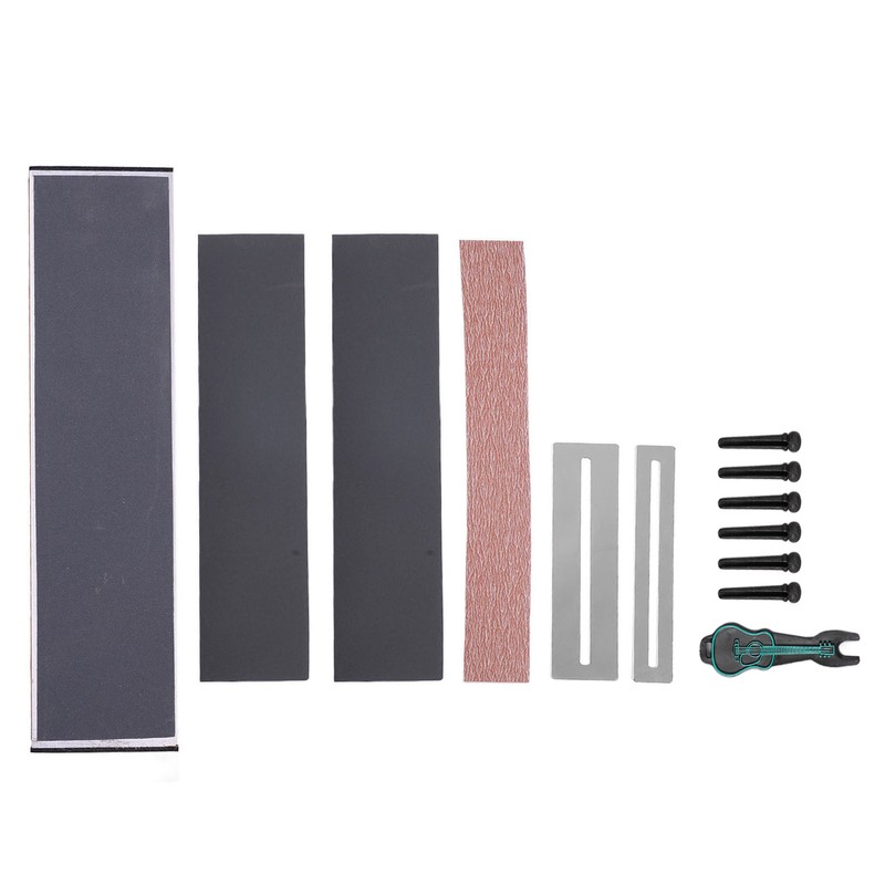 Guitar Polishing Tools Fret Gasket Bridge Pins and Puller Grinding