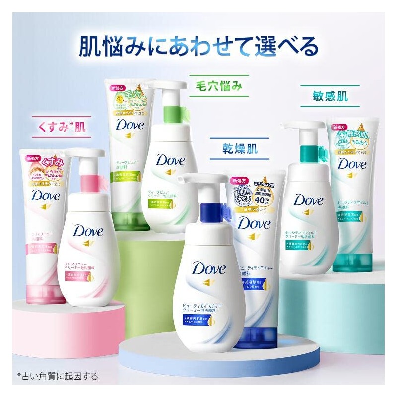 Dove Beauty Moisture Drying Moisturizing, Facial Cleanser, 4.6 oz (130