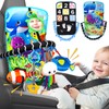 Baby Car Seat Ocean Animals Toys - Kick and Play