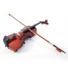 Unbranded GV100 1/8 Acoustic Solid Wood Violin Case Bow Rosin