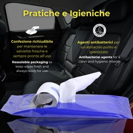 Goodyear Salviette Auto Pulizia Interni, Salviettine Interni e Tessuti