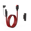 ELFCULB 12AWG SAE to Anderson Adapter,Solar Connector to SAE Extension