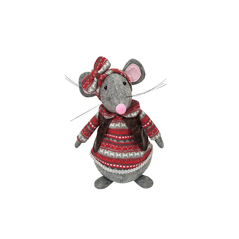 Doorstop Mouse Female Mouse Lady 25 x 29 x 15