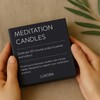 Australian Made 20 Minute Pure Beeswax Mini Meditation Candles, Non