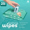 No Rinse Washing/Bathing Wipes - Just Add Water - Shower