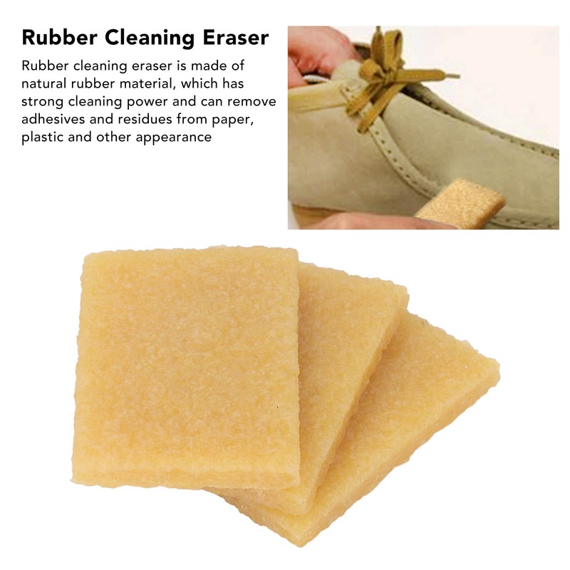 22 Pcs Adhesive Eraser Quadrate Manual Natural Rubber Reusable 7x5.1cm