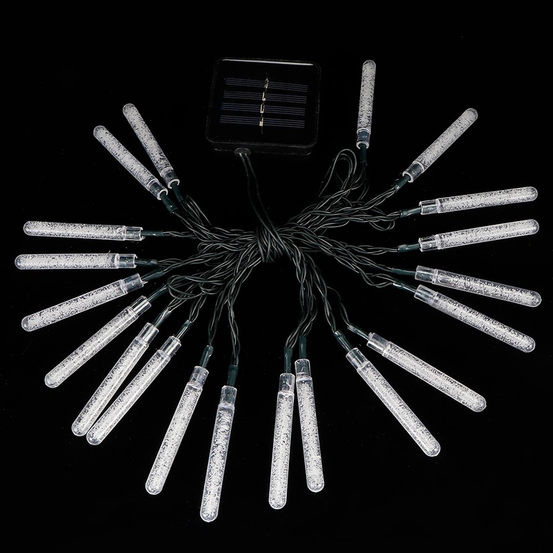 Solar Power Christmas String Lights Kit for Home Garden Wedding