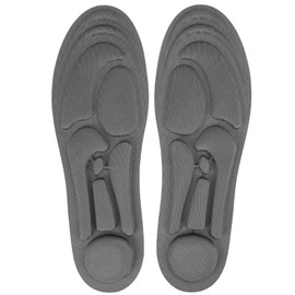 JFT Sports Insole Therapy Breathable Inserts Cuttable Shoe Pads Gray for Men WomenL