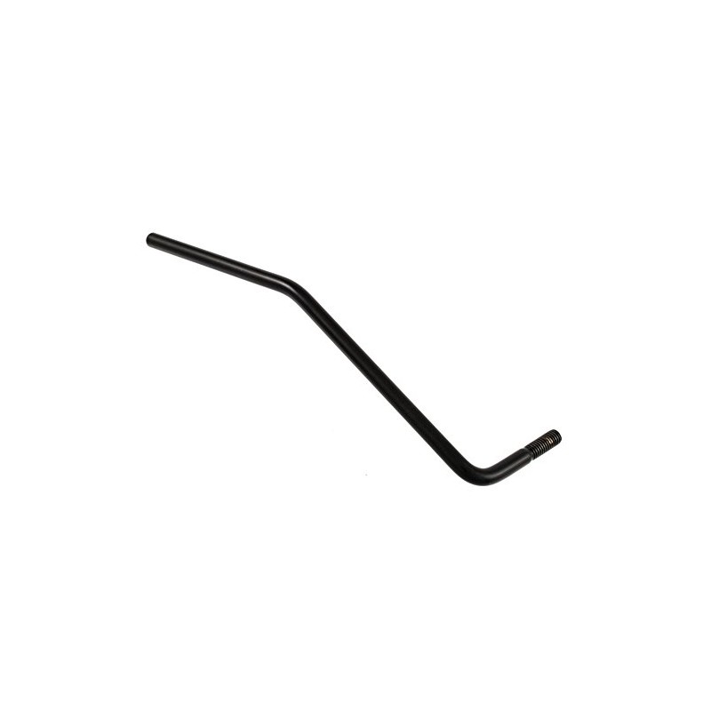 ALLPARTS (オールパーツ) 6mm (ミリサイズ) スチール製 フロイトローズタイプ トレモロアーム ネジ式 ブラック BP-0071-003