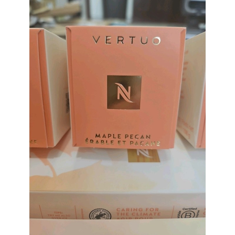 Nespresso "Nespresso Maple Pecan" VertuoLine Coffee Pods Limited Edition. 1