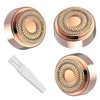 Replacement Heads for Flawless，Women Facial Hair Remover Replacement Heads for