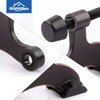 HOMOTEK 2 Pack Hinge Pin Oil Rubbed Bronze Door Stopper,Adjustable