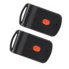 2 Pcs Mini Garage Door Remote Garage Transmitter for MultiCode