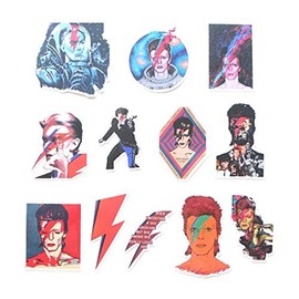 David Bowie Artwork Stickers. Skateboard, Laptop Decal 12pcs
