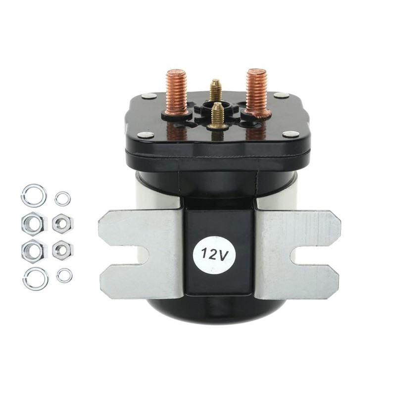 Continuous Battery Solenoid Relay Isolator 12V 200Amp Mobile Audio Continuous
