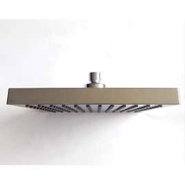 Regadera Cuadrada 20cm Antisarro. Media Y Baja Presión. Iml