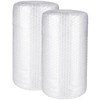 Bubble Cushioning Wrap Roll for Packing, 2-Pack Air Bubble Shipping