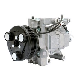 FKG AC Compressor and A/C Clutch BP4S61K00, CC4361450E Fit for 2004-2009 Mazda 3 2.0L, 2004-2009 Mazda 3 2.3L, 2009 Mazda 3 Sport 2.0L, 2006-2010 Mazda 5 2.3L
