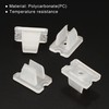 MECCANIXITY LED Neon Mounting Clips Holder Mounting Bracket Support Fixing