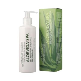 Aloe Vida Gel 99 Aloe Vera Orgánico con Aceite de Árbol de Té, Regeneración e Hidratación para Piel, 236 ml