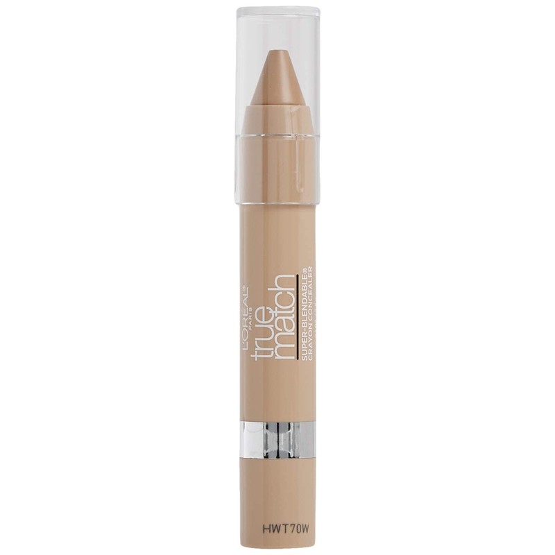 L'Oreal Paris True Match Super Blendable Crayon Concealer, Light/Medium Neutral,