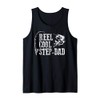 Mens Step-Dad Fishing: Reel Cool Step-Dad Gift Tank Top