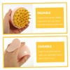 Mikinona Scalp Massager Kit 2pcs Soft Head Brush Easy to