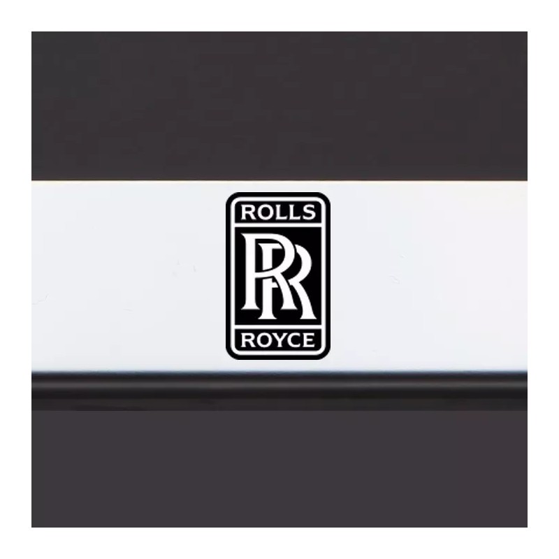 KA Depot Fit Rolls Royce Logo Laser Etched Stainless Steel