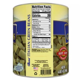 Allens Italian Style Green Beans, 28 oz., 6 pk.