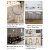 Round Stool Chair Cushions for Kitchen Dining Seat Pads with