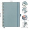 RETTACY Notebook A5 Lined Bullet Journal with 100 g/m² Thick