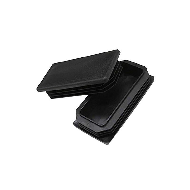 MUZIEBA 2" x 4" Rectangle Tubing End Caps, Tubing Post