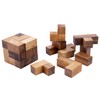 Engelhart - 350460 - Double Soma Cube - 3D Wooden