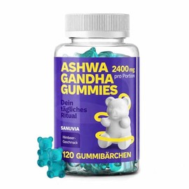 Ashwagandha Gummies 2400mg – Pack of 120 | High Strength 30:1 Ashwagandha Root Extract | Stress Relief, Sleep & Mood Support | Vegan, Gelatin-Free, Raspberry Flavor
