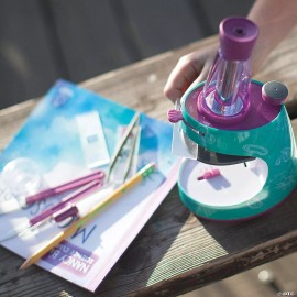 Educational Insights Nancy B's Science Club - Microscope & 22 Page Activity Journal 400x Dissecting